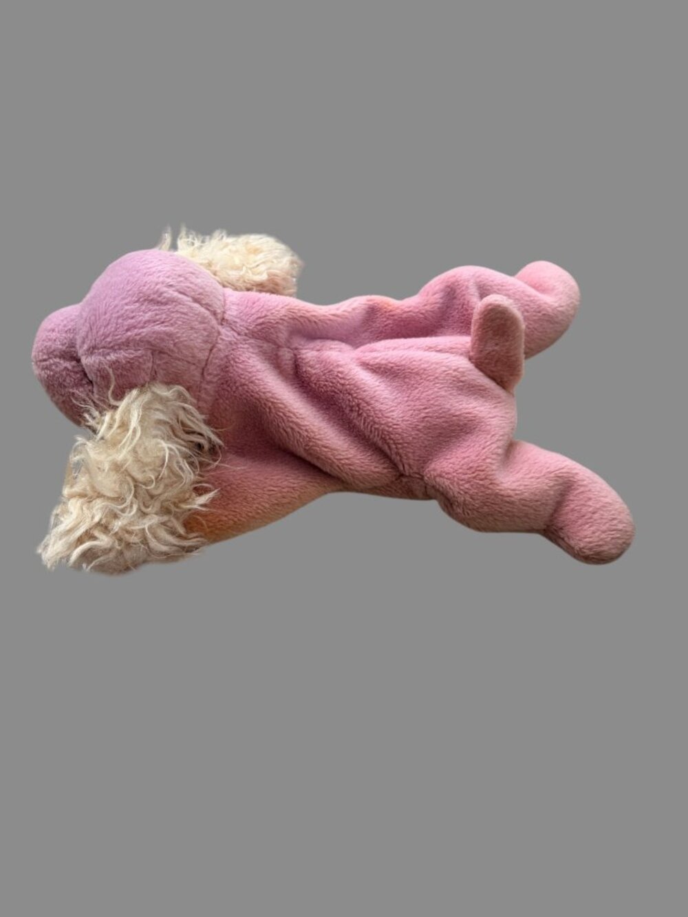 Ty Beanie Baby Spunky Cocker Spaniel Retired 1997 Plush Dog Pink/Tan Variant - Picture 4 of 8